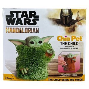 Chia Pet Star Wars The Mandalorian: The Child Using the Force Decorative Planter
